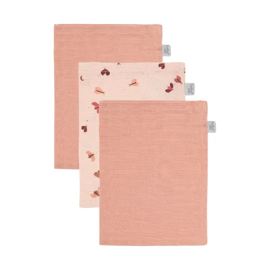 Bébé-Jou Washand Hydrofiel Sweet Butterfly 3-Pack