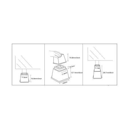 Puck Bedklossen 8-Delige Set