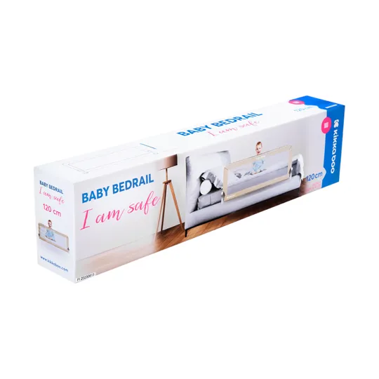 Kikkaboo Bedhek I Am Safe 120cm Grijs