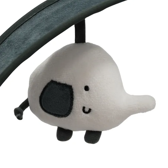 Bo Jungle Dolphy Wood Portable Swing - Shady Grey