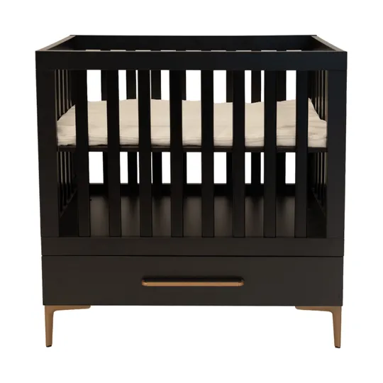 TWF Box - Modena - Metalen Poten - Zwart