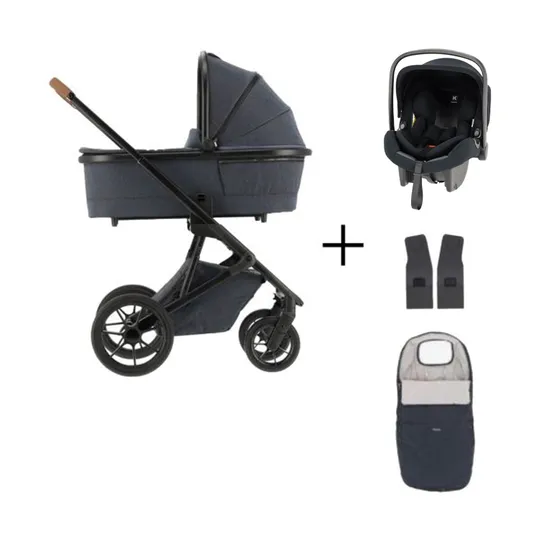 Qute Q-Rider Plus Kinderwagen | Kidsriver Curve Autostoel