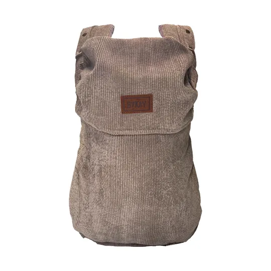 ByKay Buikdrager Click Carrier Classic Rib - Dark Oat