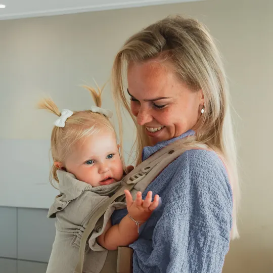 ByKay Buikdrager Click Classic Pro - Linnen - Oat