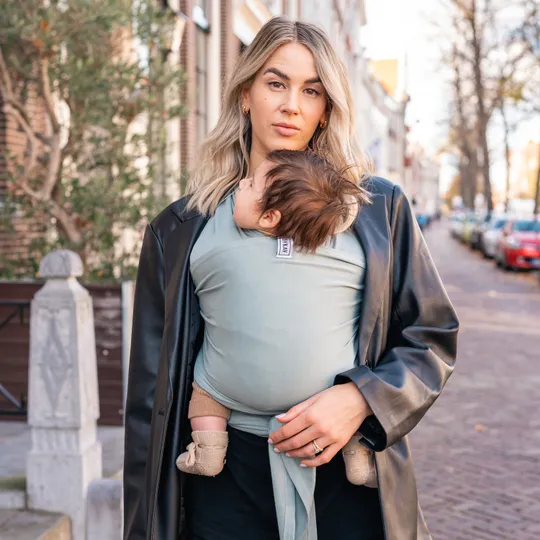 ByKay Stretchy Wrap Classic Minty Grey