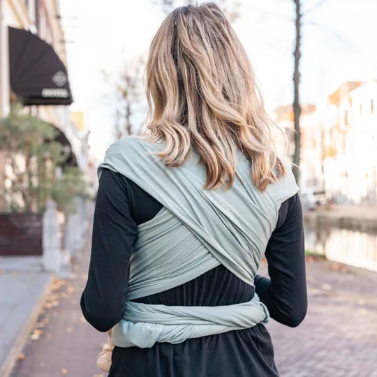 ByKay Stretchy Wrap Classic Minty Grey