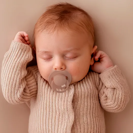 Difrax Dynamic Lovi Prime Fopspeen - 0-6mnd - 2st. - Nude / Blush 