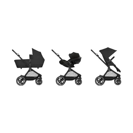 Cybex EOS Basic One Box Kinderwagen - Moon Black