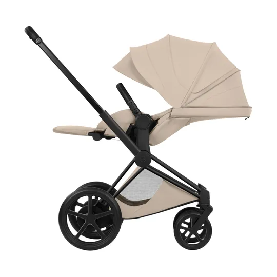 Cybex e-Priam 5 Style Kinderwagen 2-in-1 - Matt Black Frame