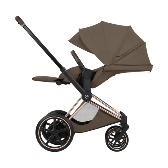 Cybex e-Priam 5 Style Kinderwagen 2-in-1 - Rosegold Frame