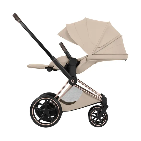 Cybex e-Priam 5 Style Kinderwagen 2-in-1 - Rosegold Frame