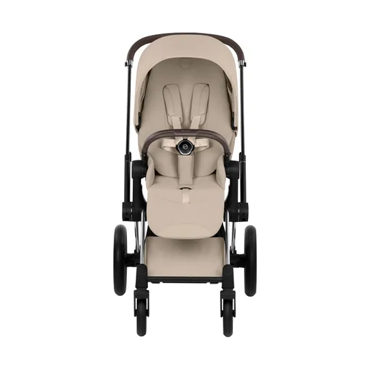Cybex Priam 5 Style Kinderwagen 2-in-1 - Chrome Brown Frame