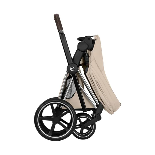 Cybex Priam 5 Style Kinderwagen 2-in-1 - Chrome Brown Frame