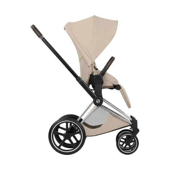 Cybex Priam 5 Style Kinderwagen 2-in-1 - Chrome Brown Frame