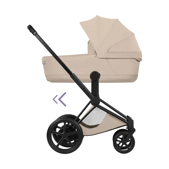 Cybex e-Priam 5 Style Kinderwagen 2-in-1 - Matt Black Frame