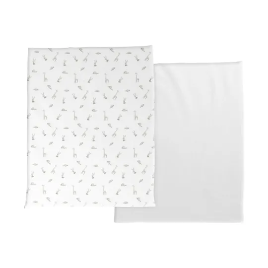 Chicco Next2Me Hoeslakens - 2 Stuks - Clouds