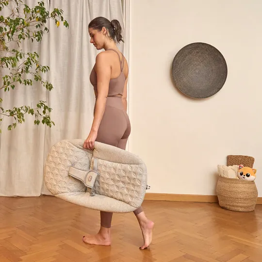 Chicco Relax Zen Wave Wipstoeltje - Wooden Grey  