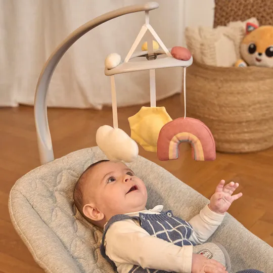 Chicco Relax Zen Wave Wipstoeltje - Wooden Grey  