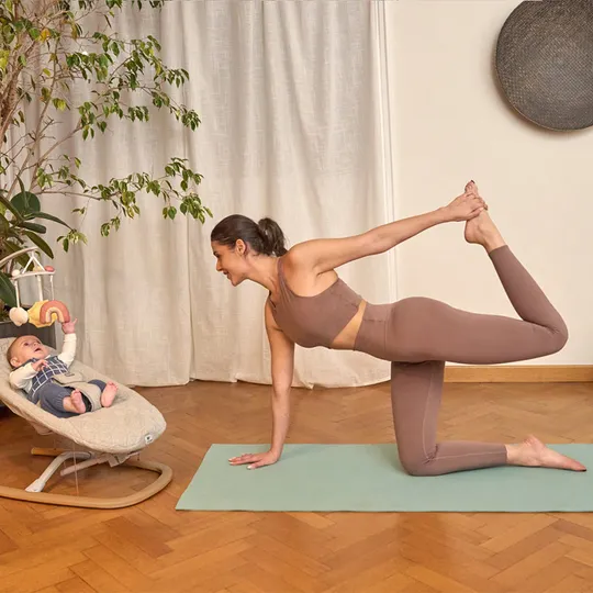 Chicco Relax Zen Wave Wipstoeltje - Wooden Grey  