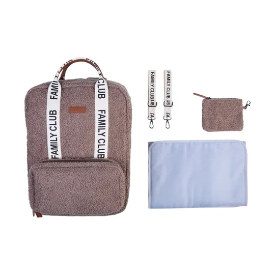 Childhome Family Club Verzorgingsrugzak - Signature - Teddy