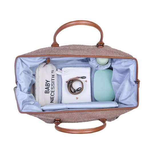 Childhome Mommy Bag Verzorgingstas - Teddy - Zacht Bruin