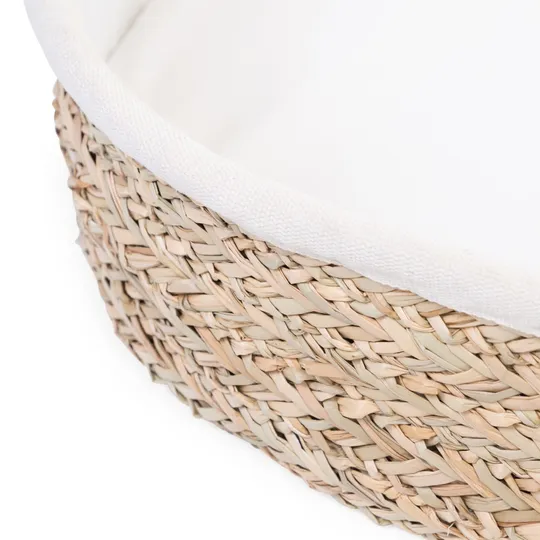 Childhome Verzorgingsmand Incl. Matras Zeegras 70 x 50 cm