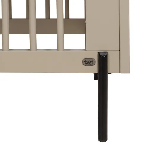 TWF Ledikant 60 x 120 Waves Clay