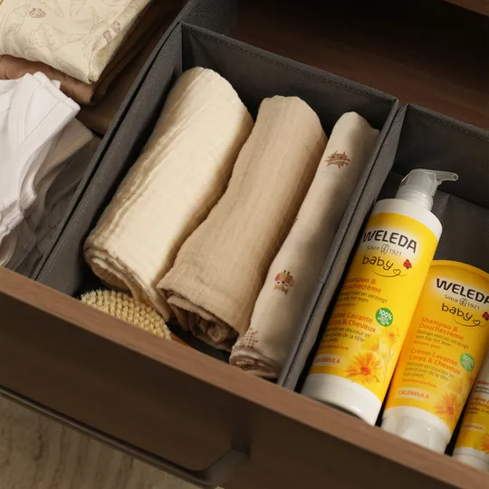 Puck Organizer - L - 26 x 18 x 10 cm - Donkergrijs