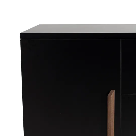 TWF Commode XL 3 Laden 1 Deur Modena Walnoot