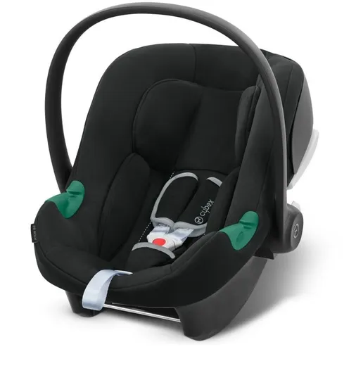 Cybex Kinderwagen Eos Lux BLK Moon Black Incl. Aton B2 i-Size & Adapter