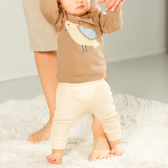 DAY Broekje Rib - Cream