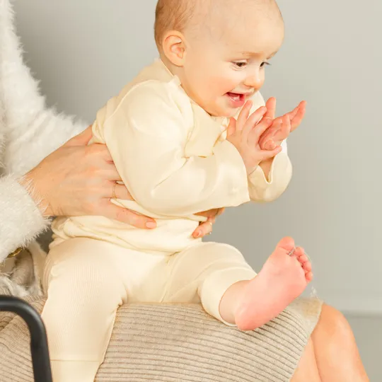 DAY Broekje Rib - Cream