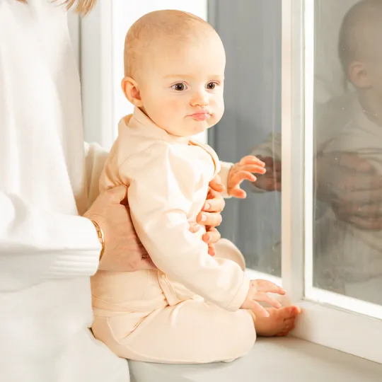 DAY Broekje - Gestreept - Apricot