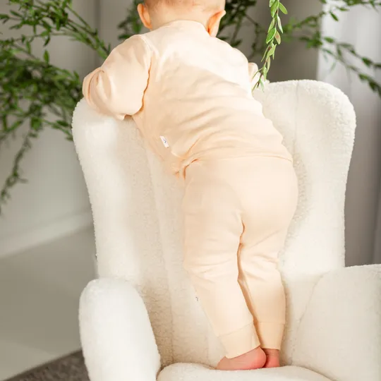 DAY Broekje - Gestreept - Apricot