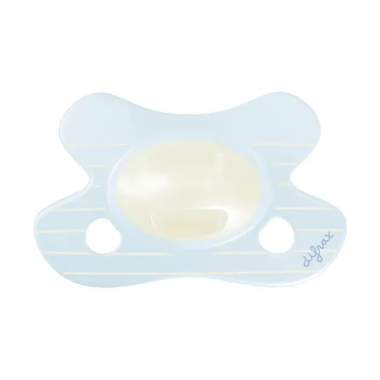 Difrax Natural Fopspeen - Newborn - Stripy Blue