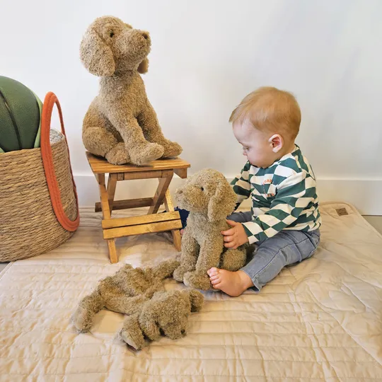 Happy Horse Knuffel - Hond Brownie - Bruin	