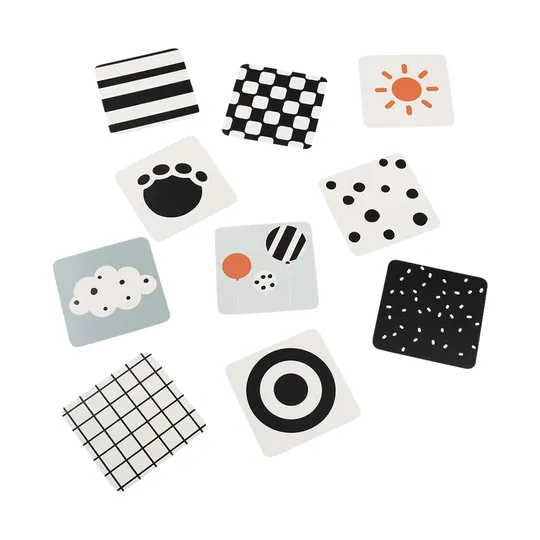 Done by Deer Baby Contrast Kaarten – 10-pack –  Multicolor