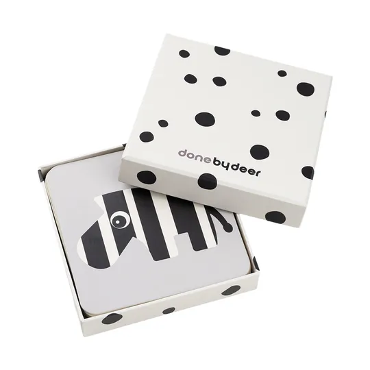 Done by Deer Baby Contrast Kaarten – 10-pack –  Multicolor