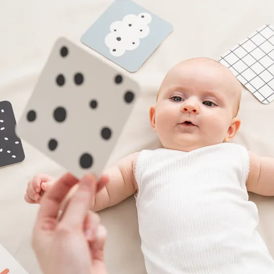 Done by Deer Baby Contrast Kaarten – 10-pack –  Multicolor