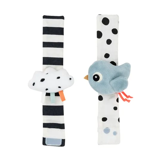 Done By Deer Wrist Rattle - 2 Stuks