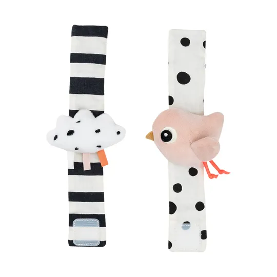 Done By Deer Wrist Rattle - 2 Stuks