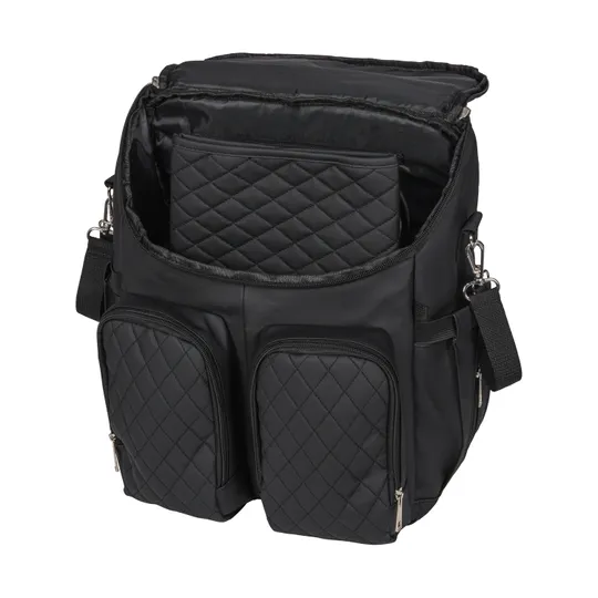 Dooky Diaper Backpack 2-in-1 - Black