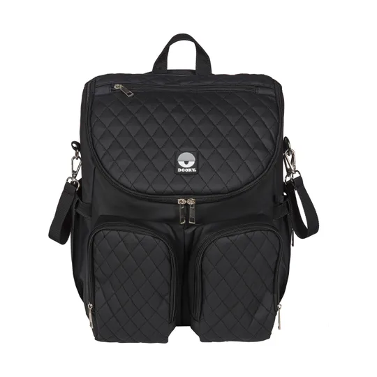 Dooky Diaper Backpack 2-in-1 - Black