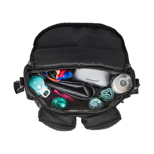 Dooky Diaper Backpack 2-in-1 - Black