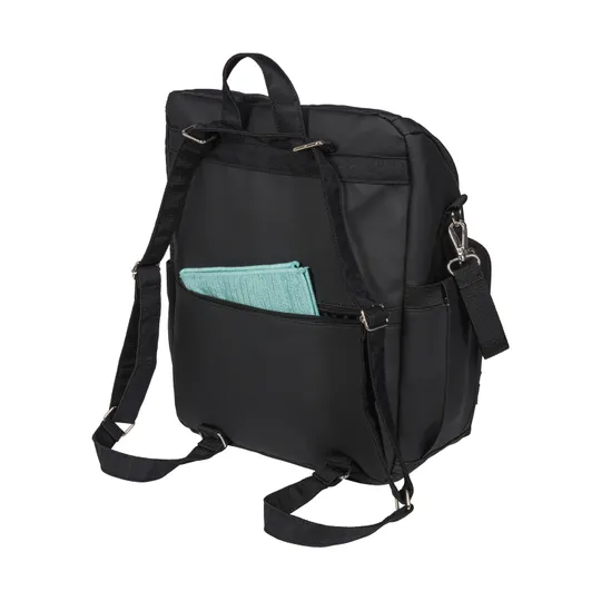 Dooky Diaper Backpack 2-in-1 - Black