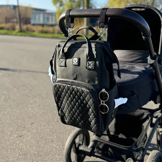 Dooky Diaper Backpack Large - Black