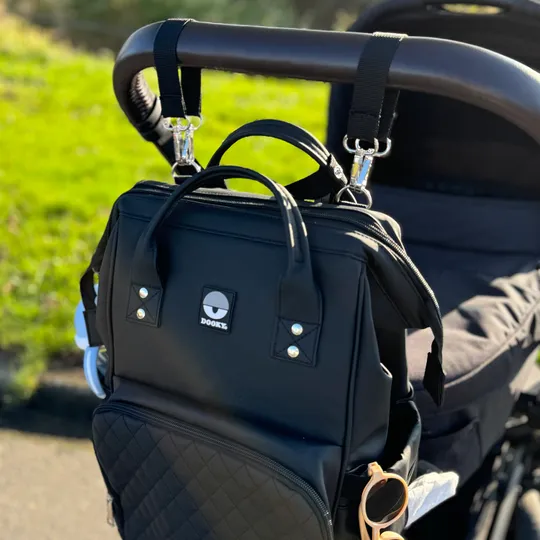 Dooky Diaper Backpack Large - Black