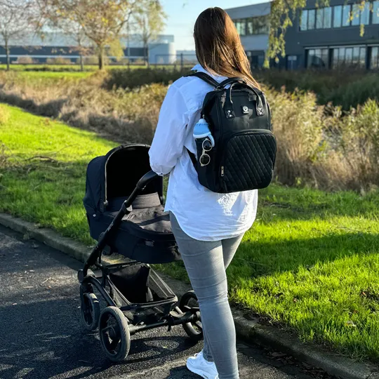 Dooky Diaper Backpack Large - Black