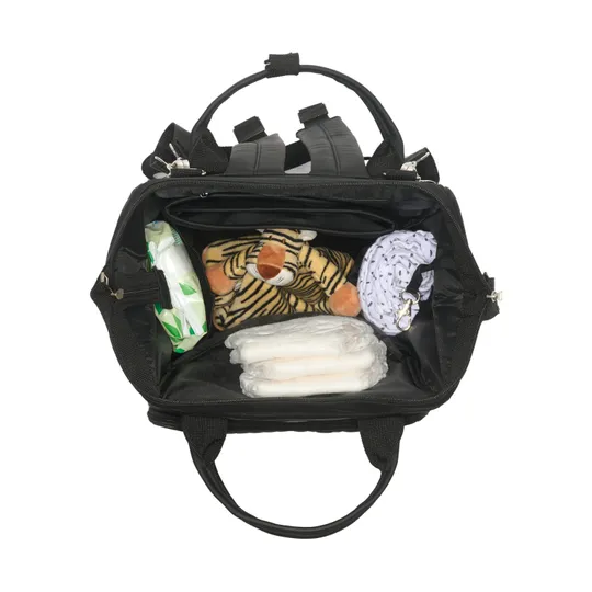 Dooky Diaper Backpack Large - Black