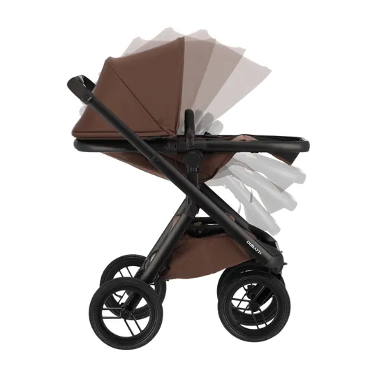 Dubatti One E6 Kinderwagen 2-in-1 - Black 